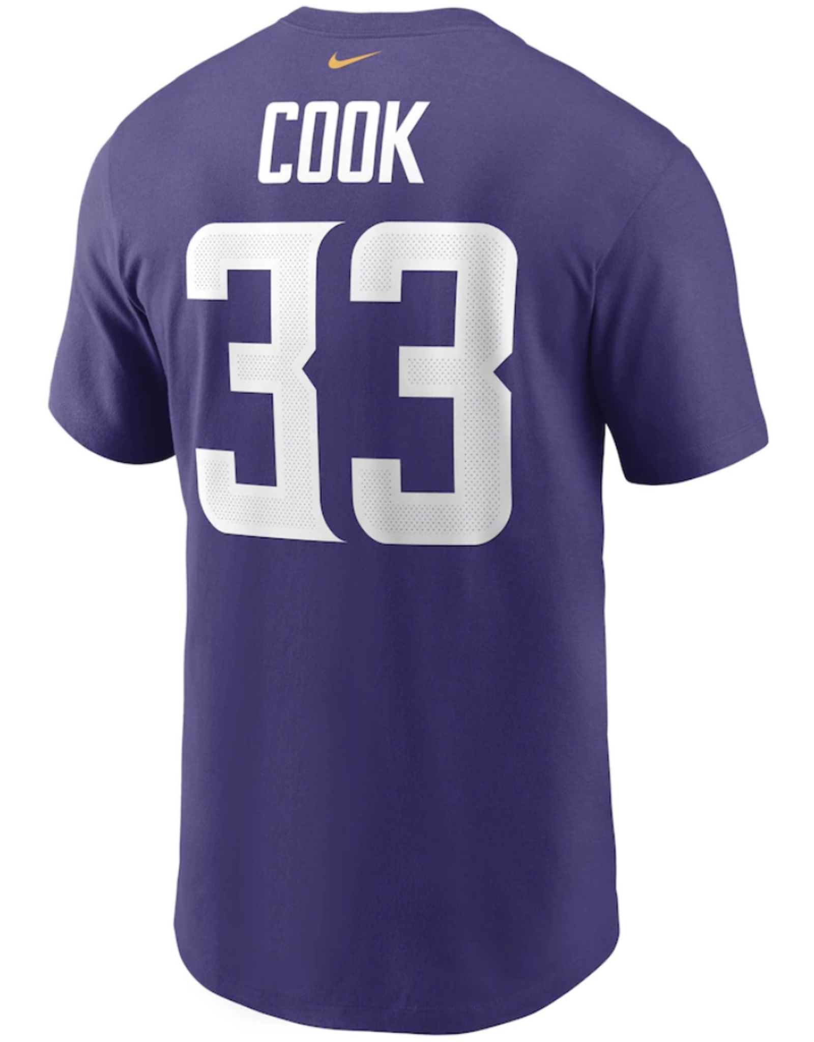 Men's Player T-Shirt Dalvin Cook #33 Minnesota Vikings Purple