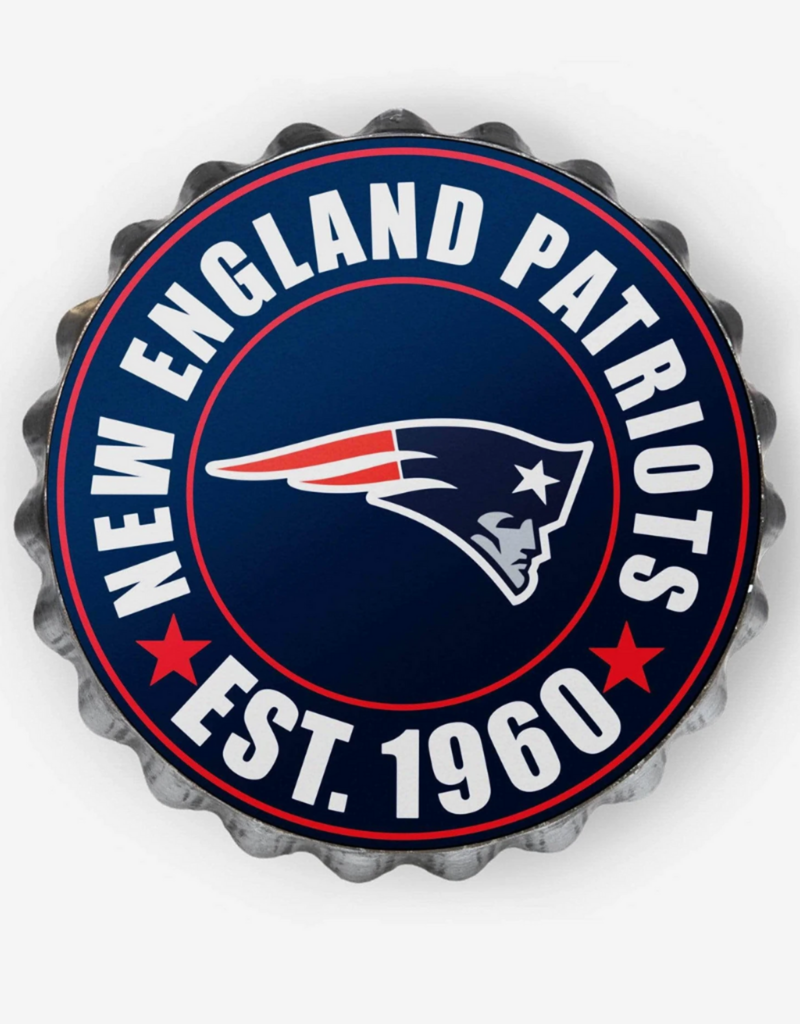 FOCO FOCO Bottle Cap Wall Logo New England Patriots