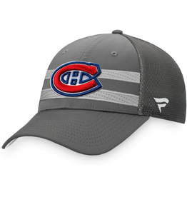 Fanatics Fanatics Men's '21 Home Ice Adjustable Hat Montreal Canadiens Grey