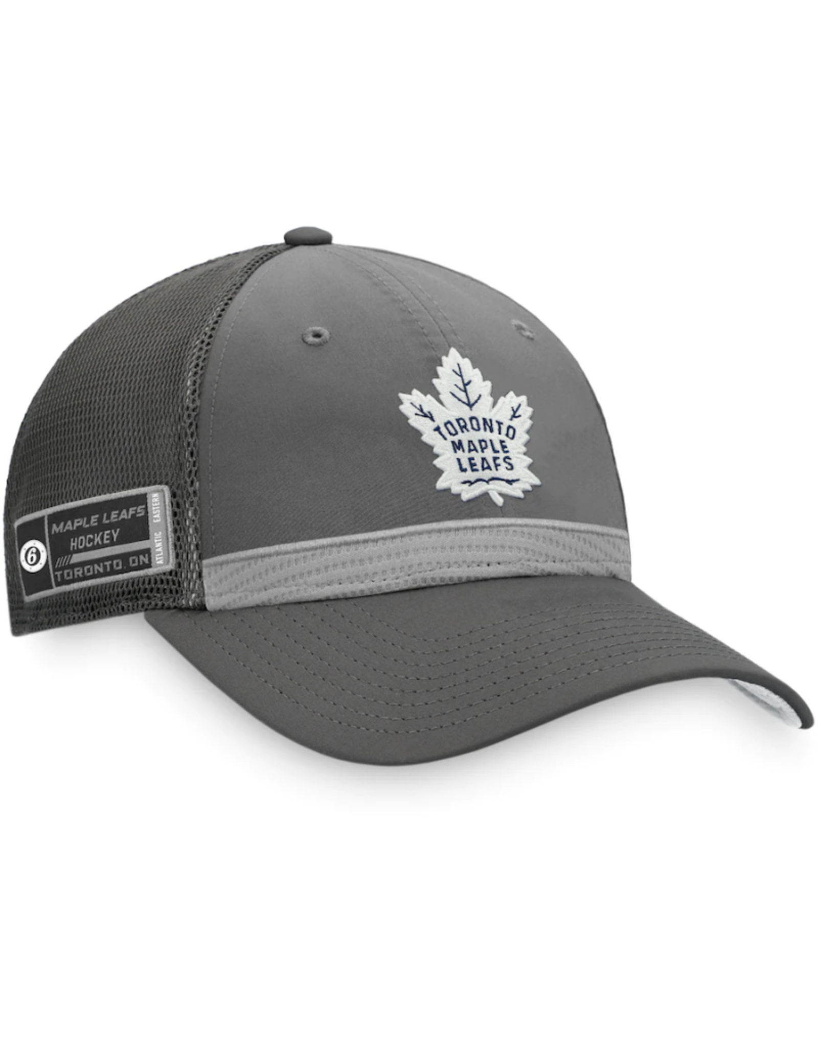 Fanatics Fanatics Men's '21 Home Ice Adjustable Hat Toronto Maple Leafs Grey