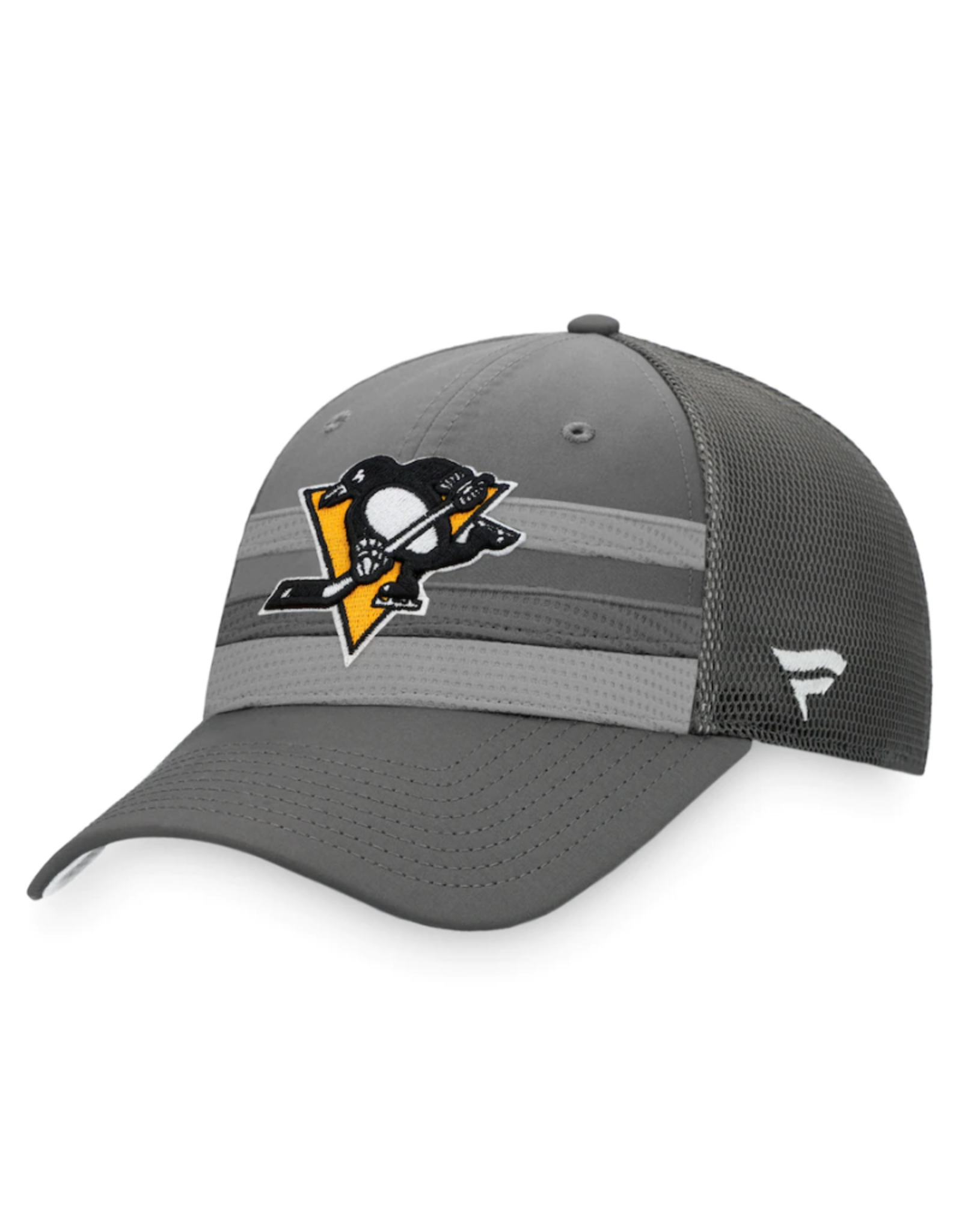 Fanatics Fanatics Men's '21 Home Ice Adjustable Hat Pittsburgh Penguins Grey