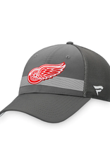 Fanatics Fanatics Men's '21 Home Ice Adjustable Hat Detroit Red Wings Grey