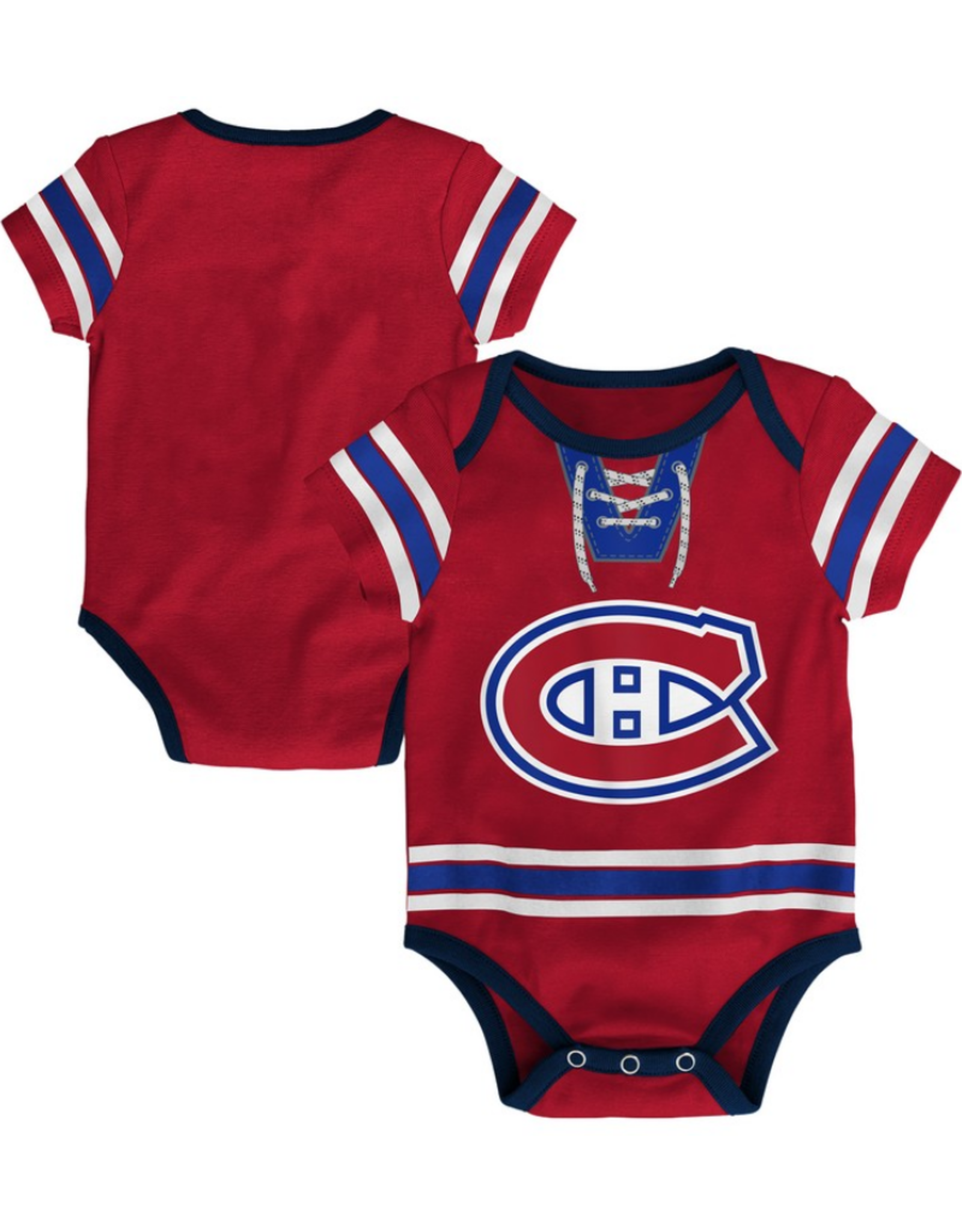 NHL Newborn Hockey Pro Diaper Shirt Montreal Canadiens