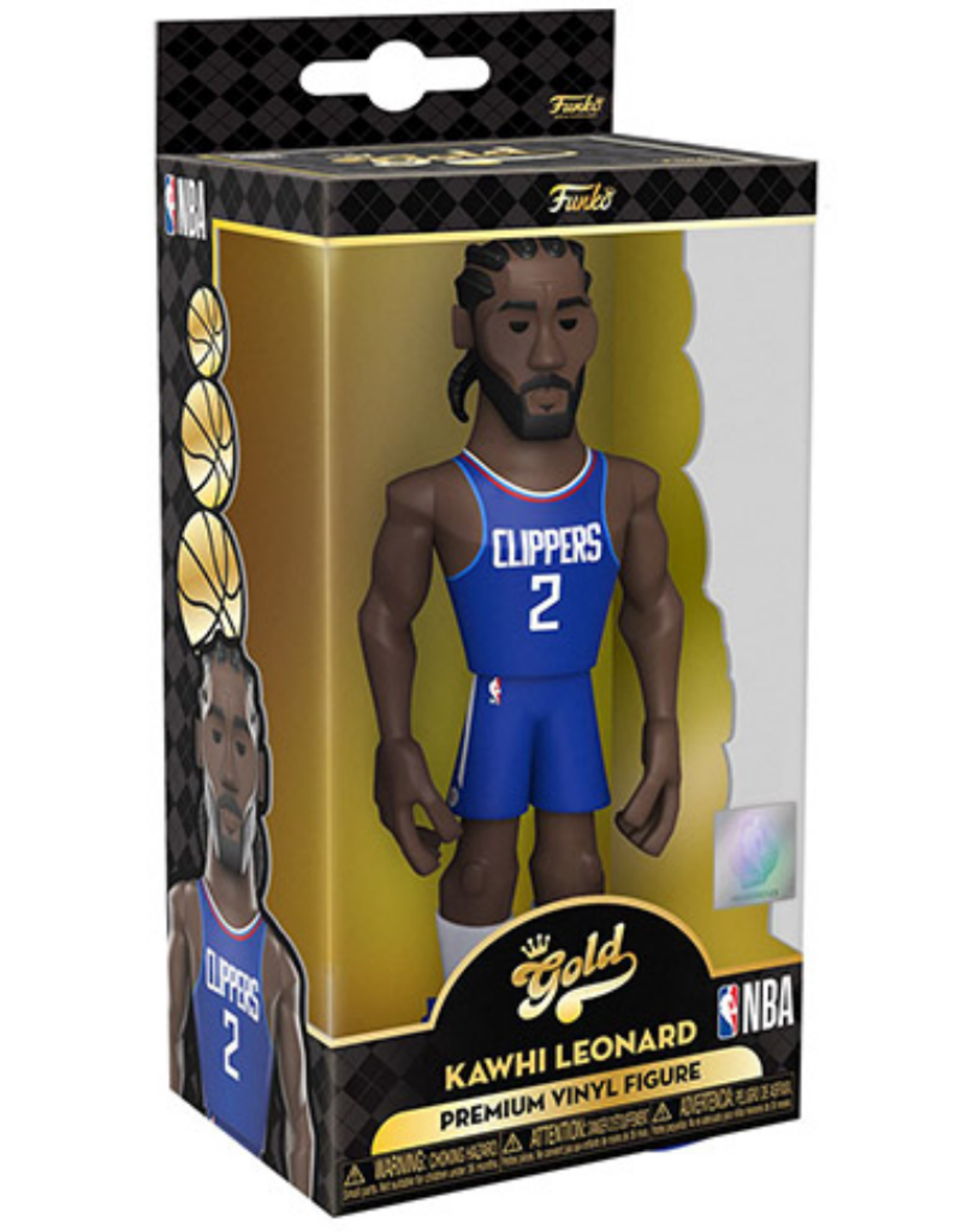 Funko Gold 5" Leonard Los Angeles Clippers Blue