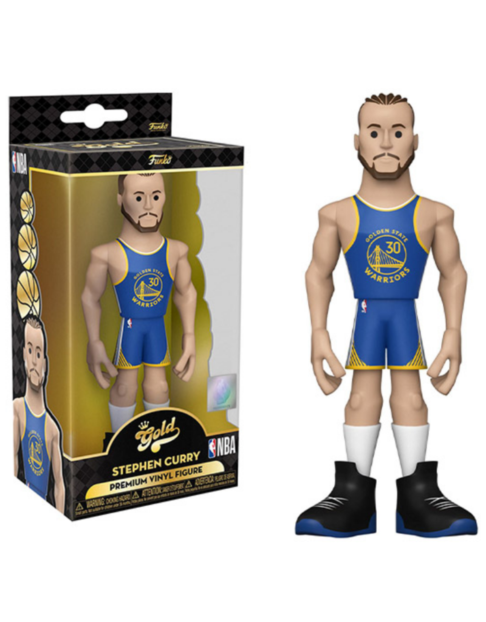 Funko Gold 5" Curry Golden State Warriors Blue