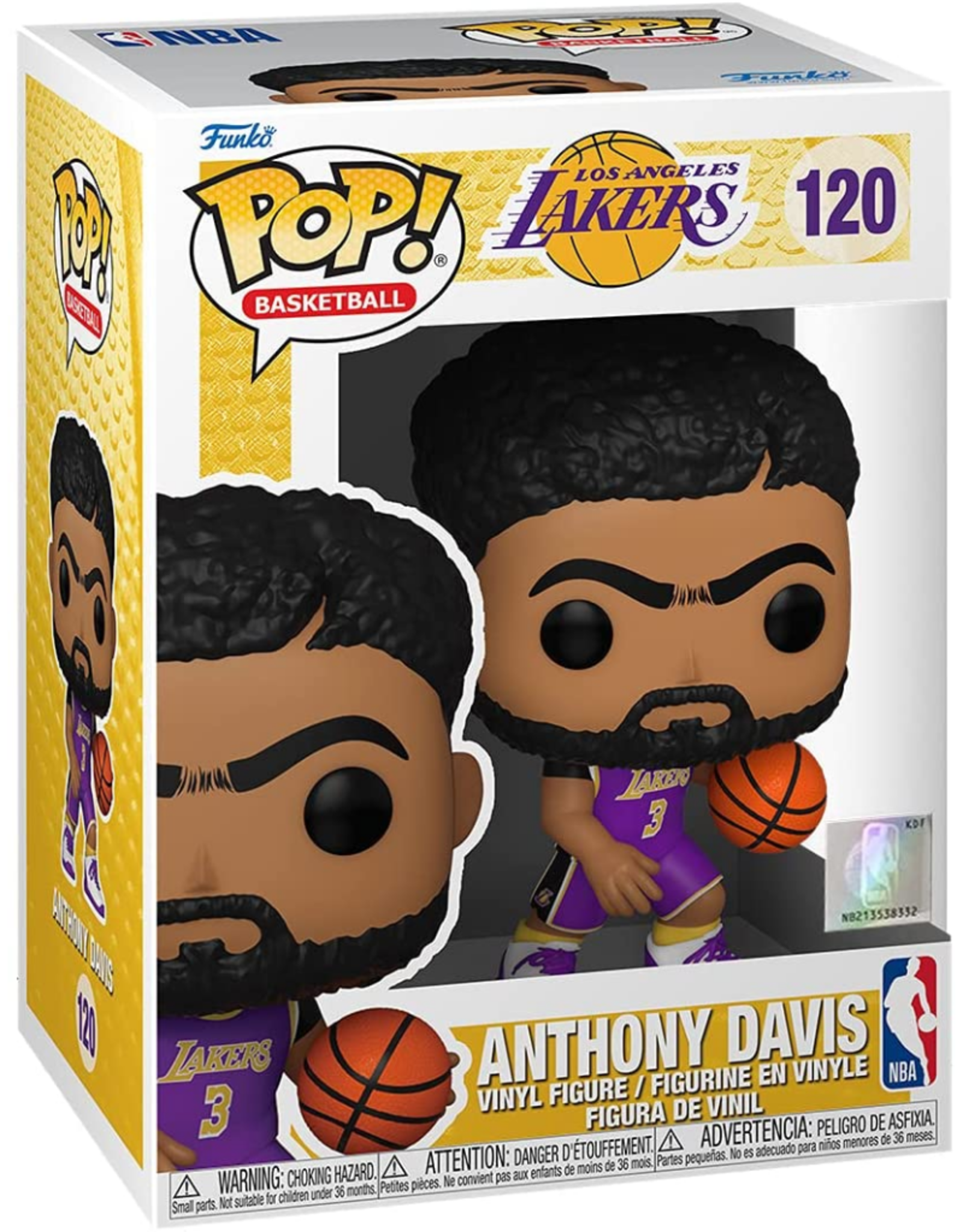 Funko POP! Figure Anthony Davis Los Angeles Lakers Purple