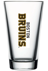 The Sports Vault Wordmark Mixing Glass Boston Bruins