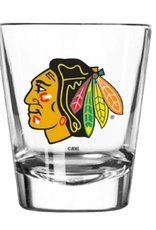 The Sports Vault 2oz Collector Glass Chicago Blackhawks