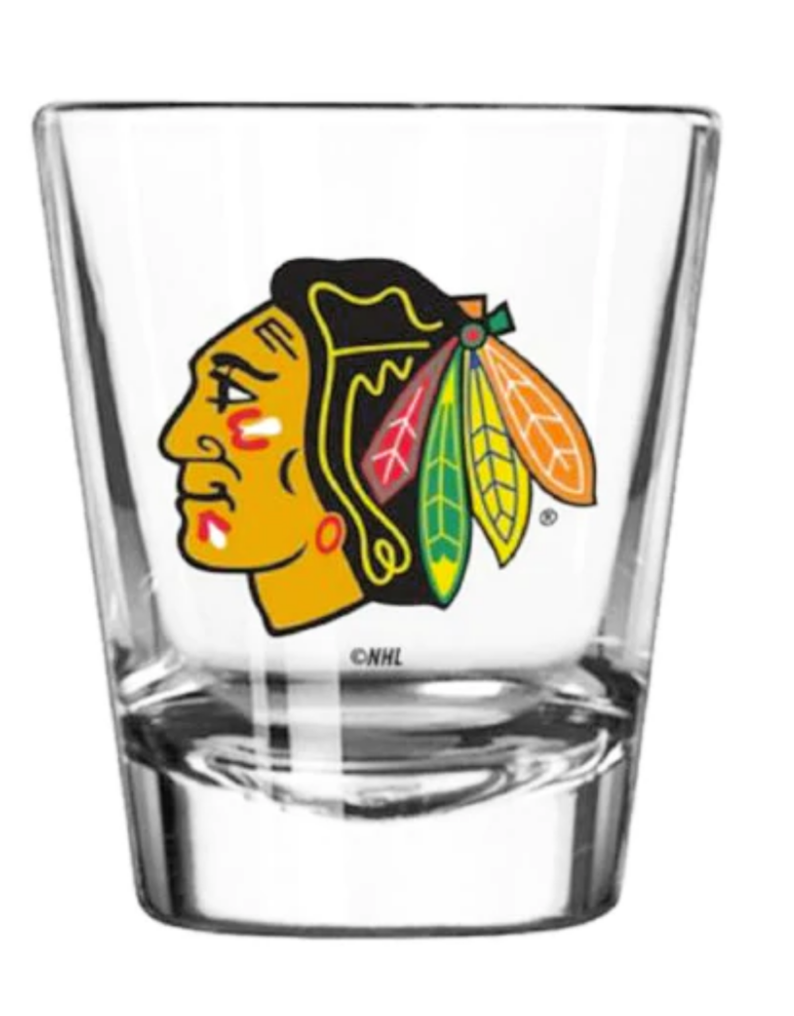 The Sports Vault 2oz Collector Glass Chicago Blackhawks