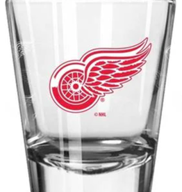 The Sports Vault 2oz Detroit Red Wings Collector Glass