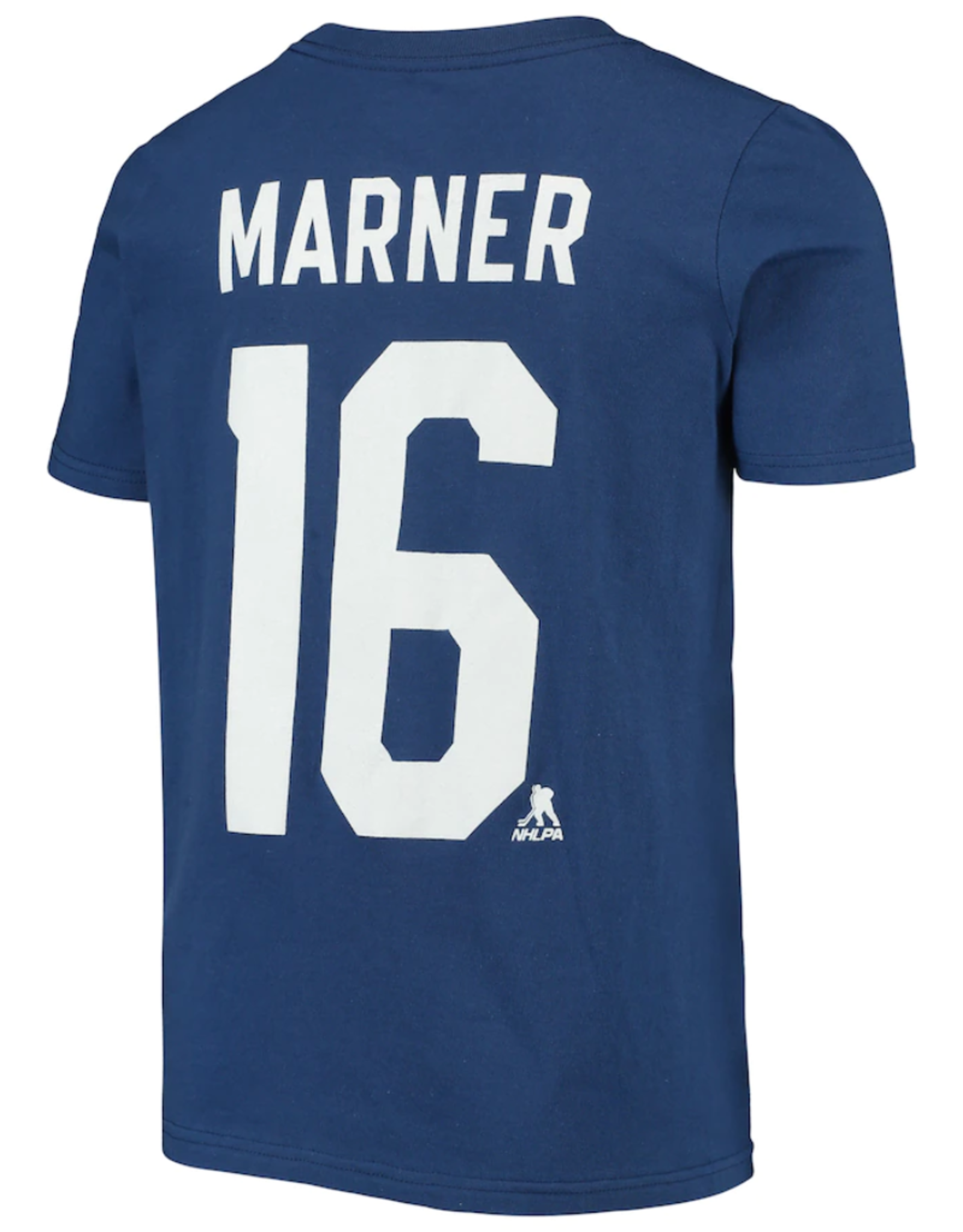 Outerstuff Captain T-Shirt Mitch Marner #16 Toronto Maple Leafs Blue