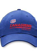 Fanatics Fanatics Authentic Pro Unstructured Adjustable Montreal Canadiens Blue