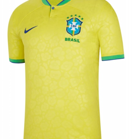 Nike Men's '22 Soccer Jersey Brazil Yellow