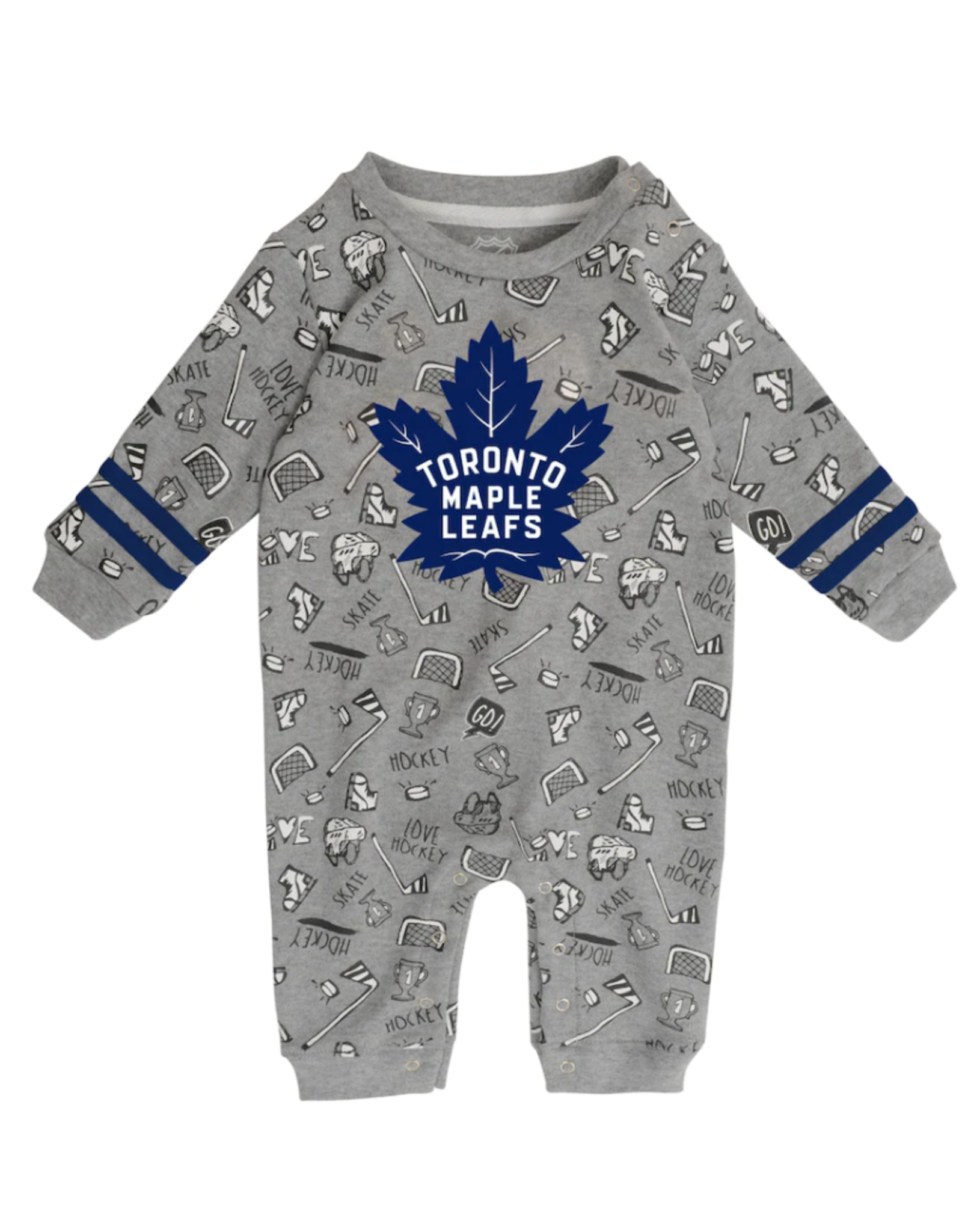 Outerstuff Child Gifted Player Cover All Onesie Toronto Maple Leafs