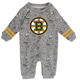 Outerstuff Child Gifted Player Cover All Onesie Boston Bruins