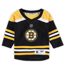 Infant Iron-on Crest Jersey Boston Bruins Black