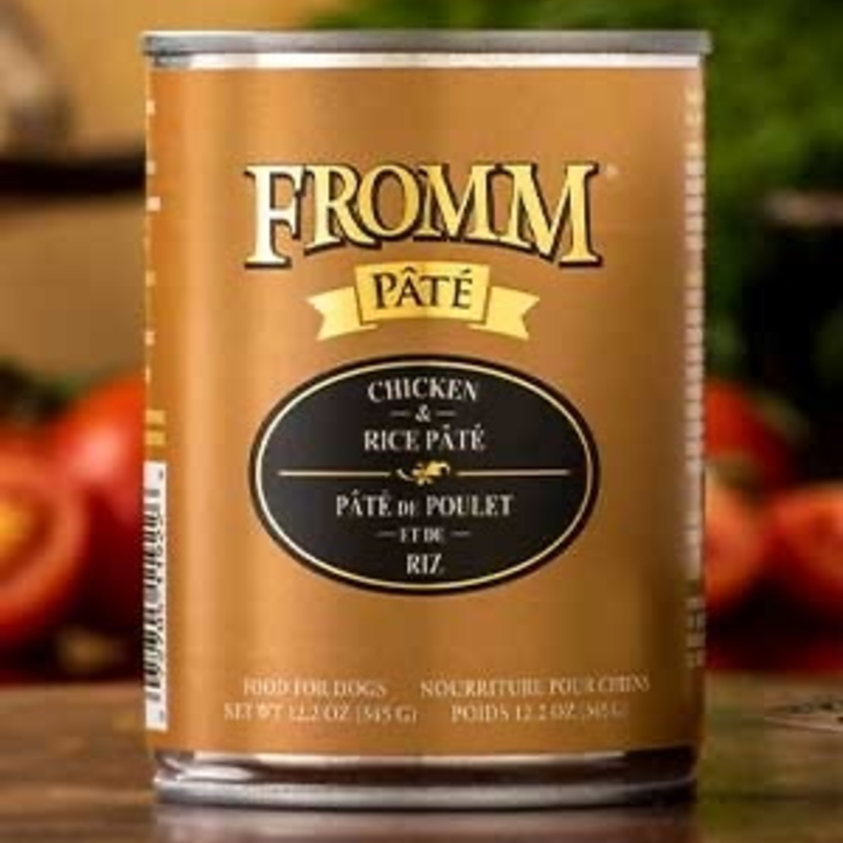 FROMM Fromm CHICKEN/RICE PATE 12 OZ