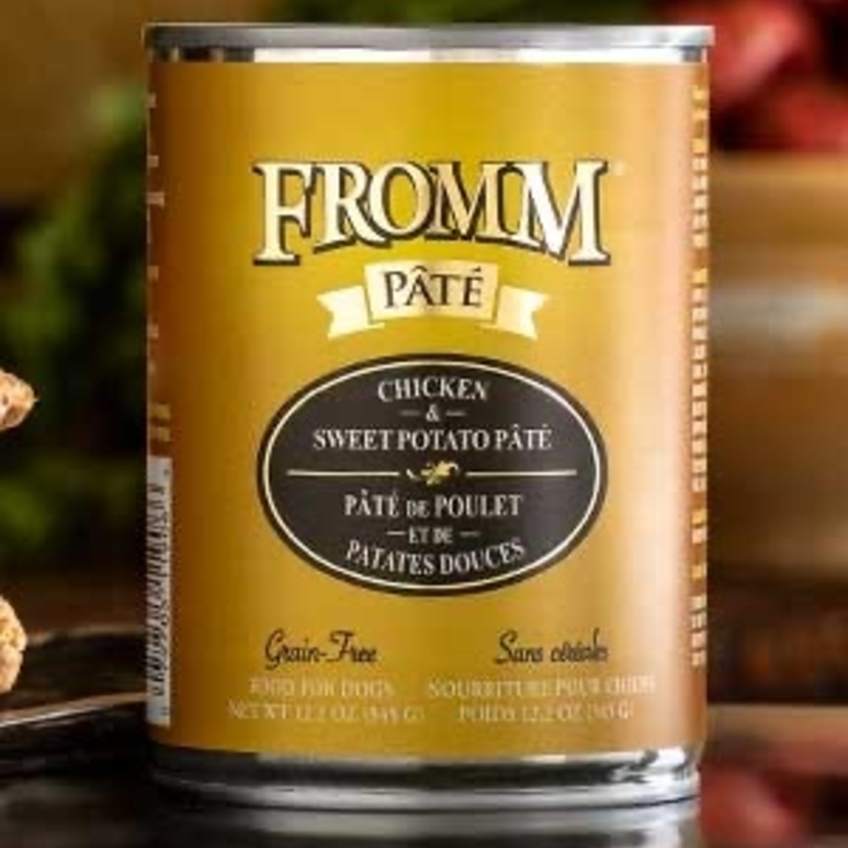 FROMM Fromm CHICKEN S.POTATO PATE 12.2OZ
