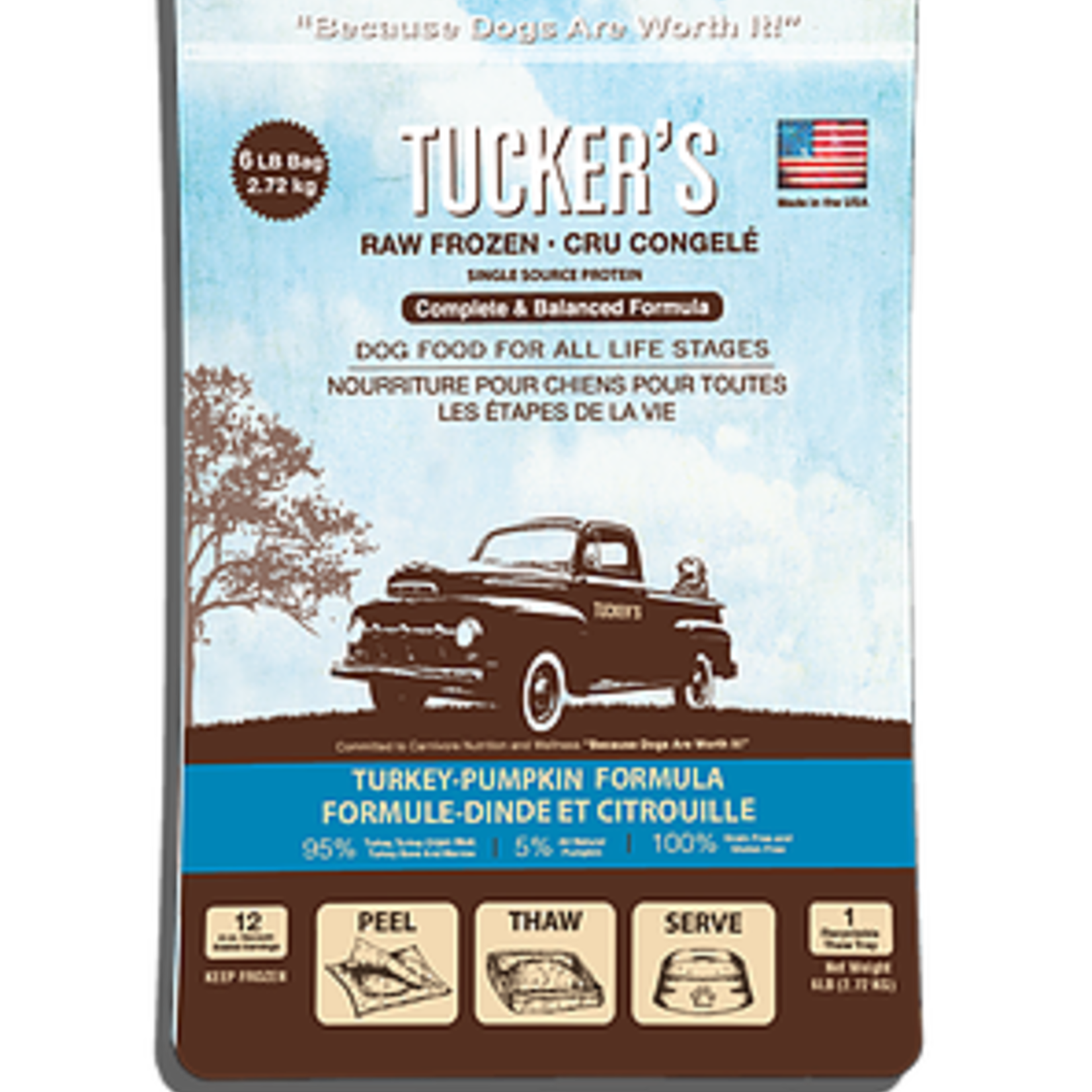 TUCKERS Tuckers TURKEY & PUMPKIN 6#