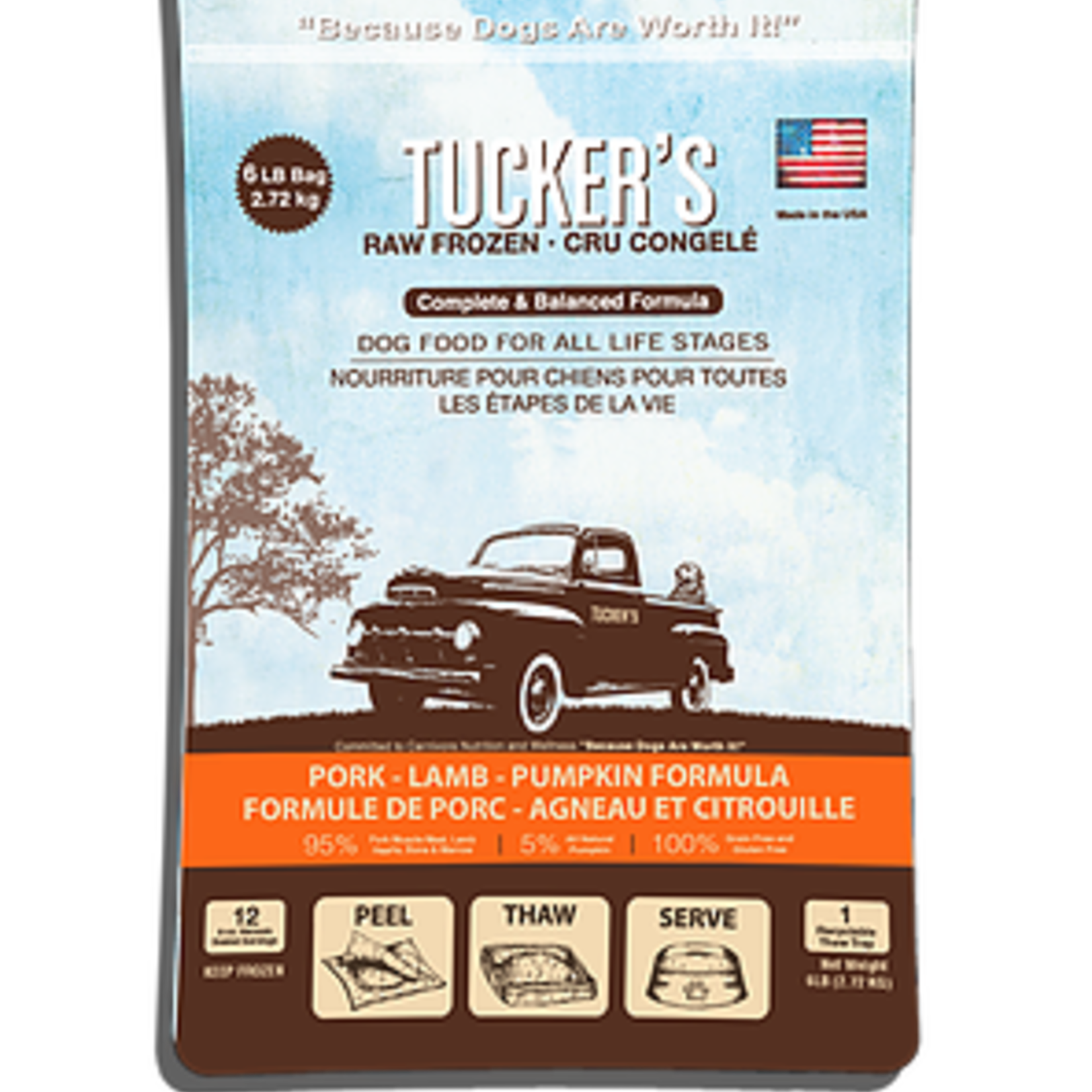 TUCKERS Tuckers PORK/LAMB/PUMPKIN 6#