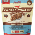 PRIMAL Primal Cat Rabbit Frozen 1lb