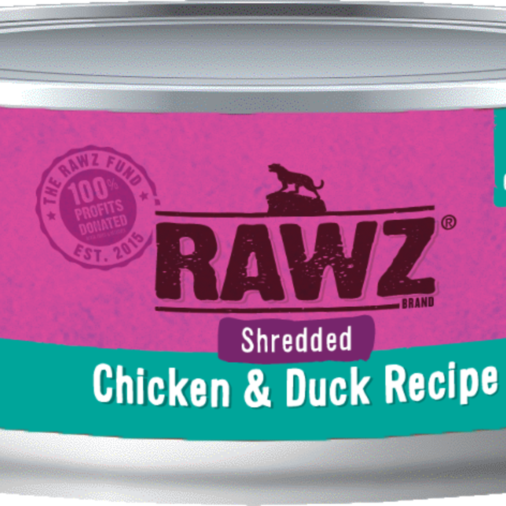 RAWZ CHICKEN/DUCK SHRED FOR CAT 5.5OZ