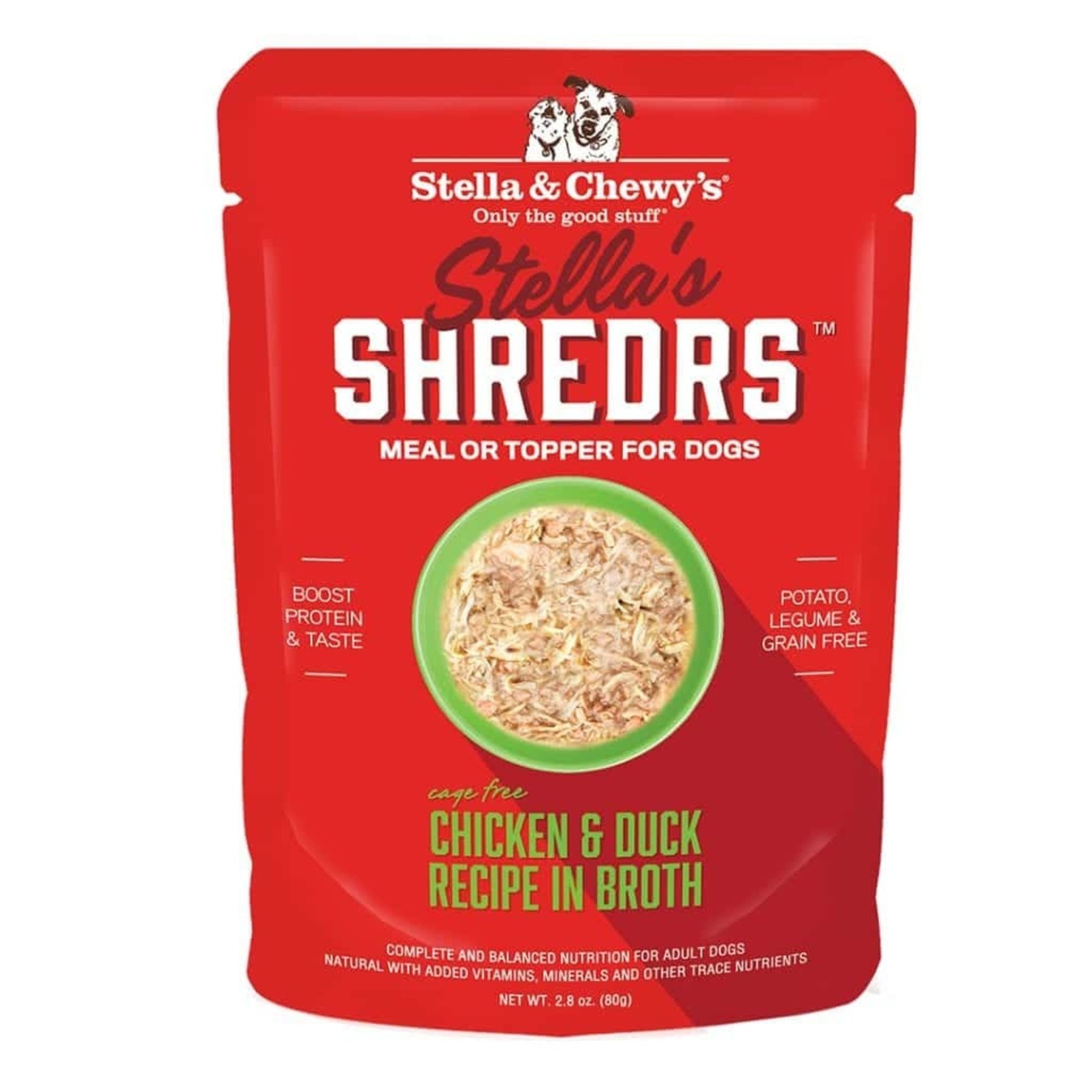 STELLA & CHEWY'S Stella & Chewy's Stella's Shredrs Chicken & Duck 2.8oz