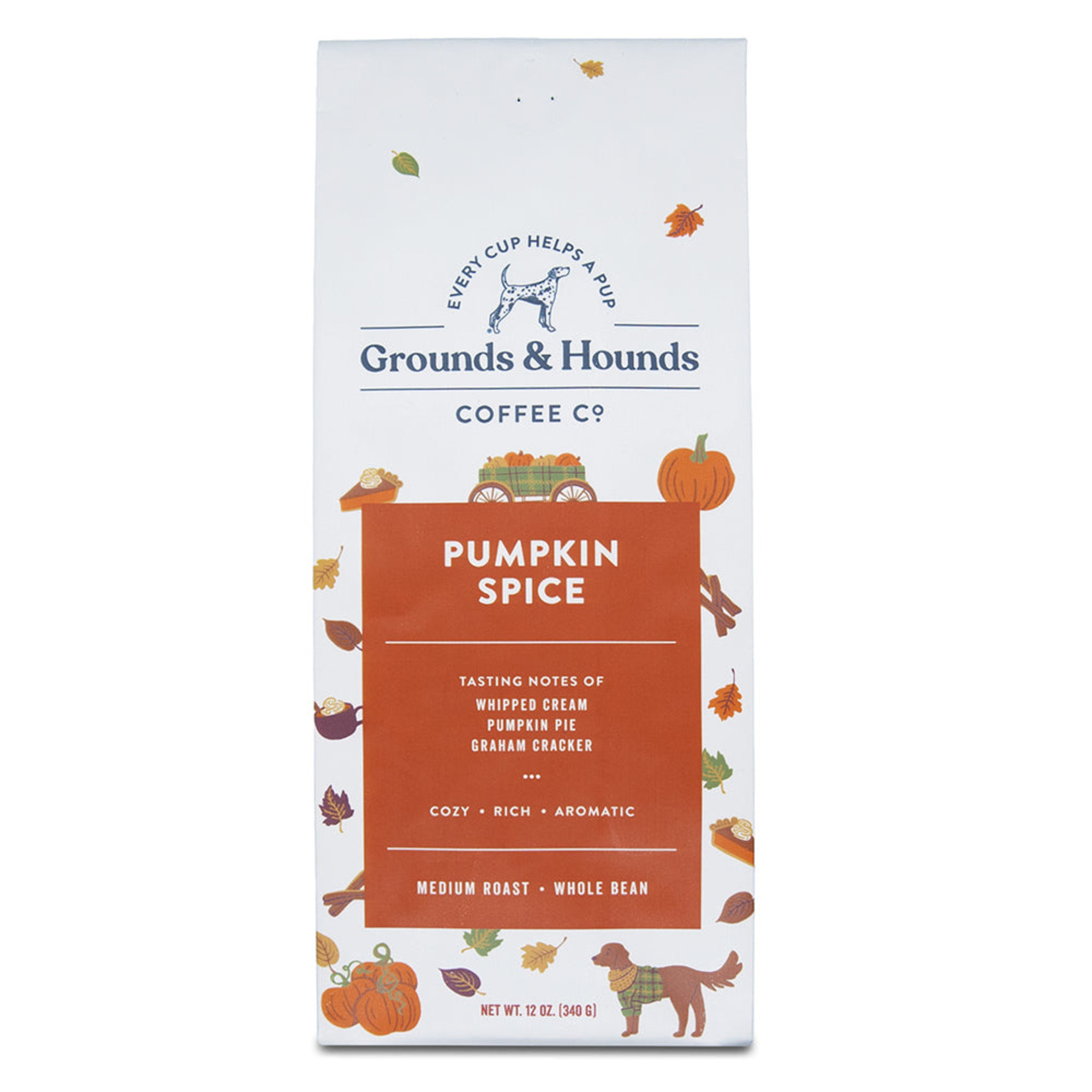 Grounds & Hounds Grounds & Hounds Coffee Pumpkin Spice 12oz