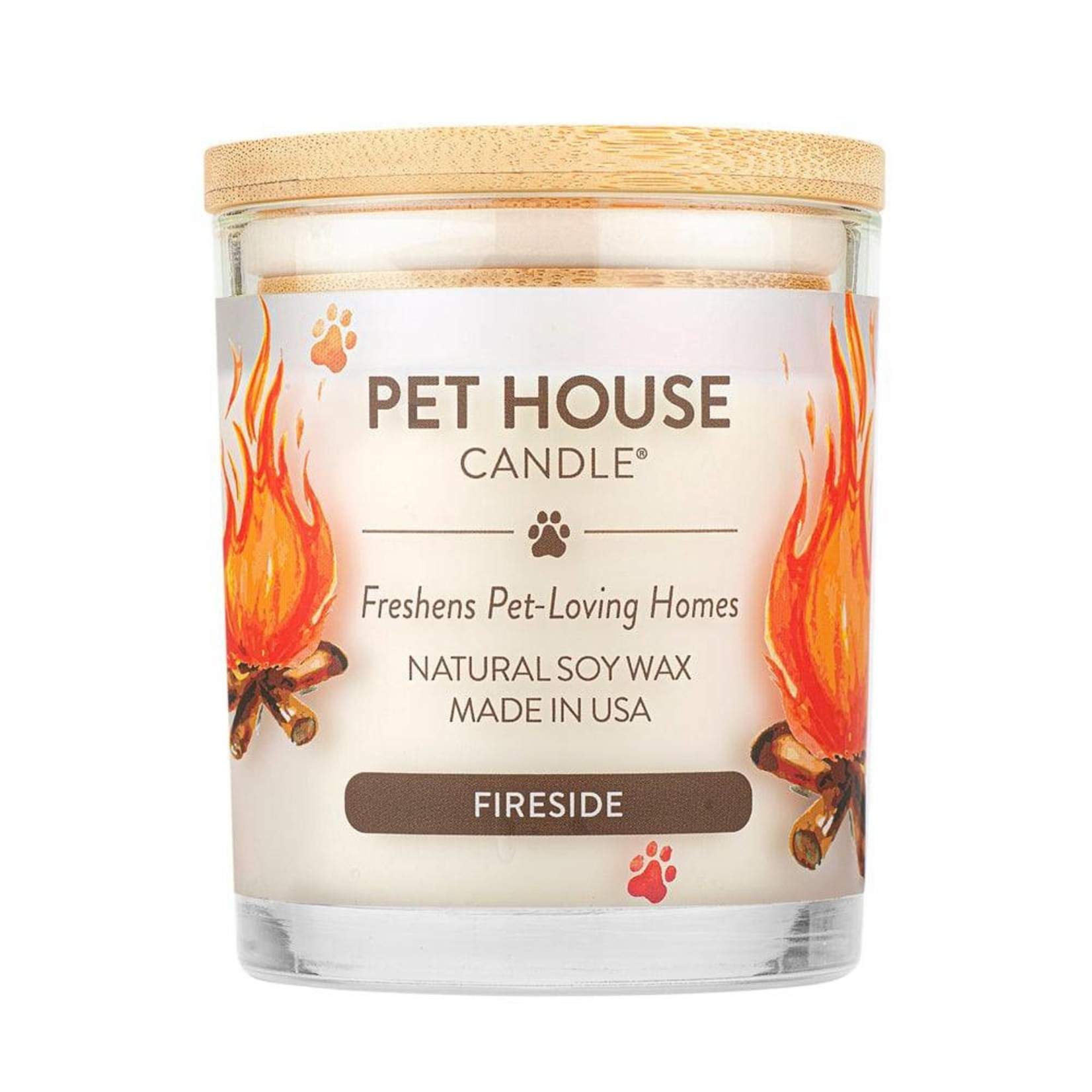 ONE FUR ALL Pet House Candle Fireside