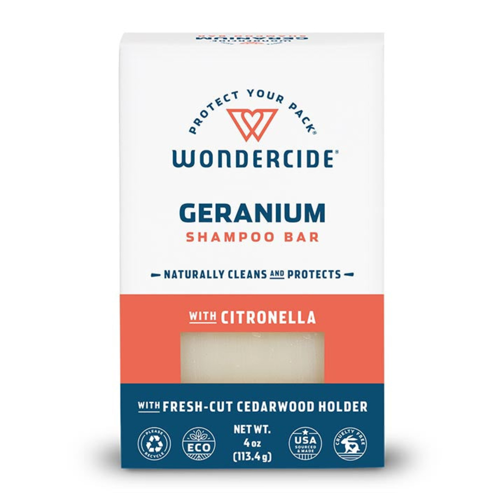 WONDERCIDE Wondercide Dog Geranium Shampoo 4oz