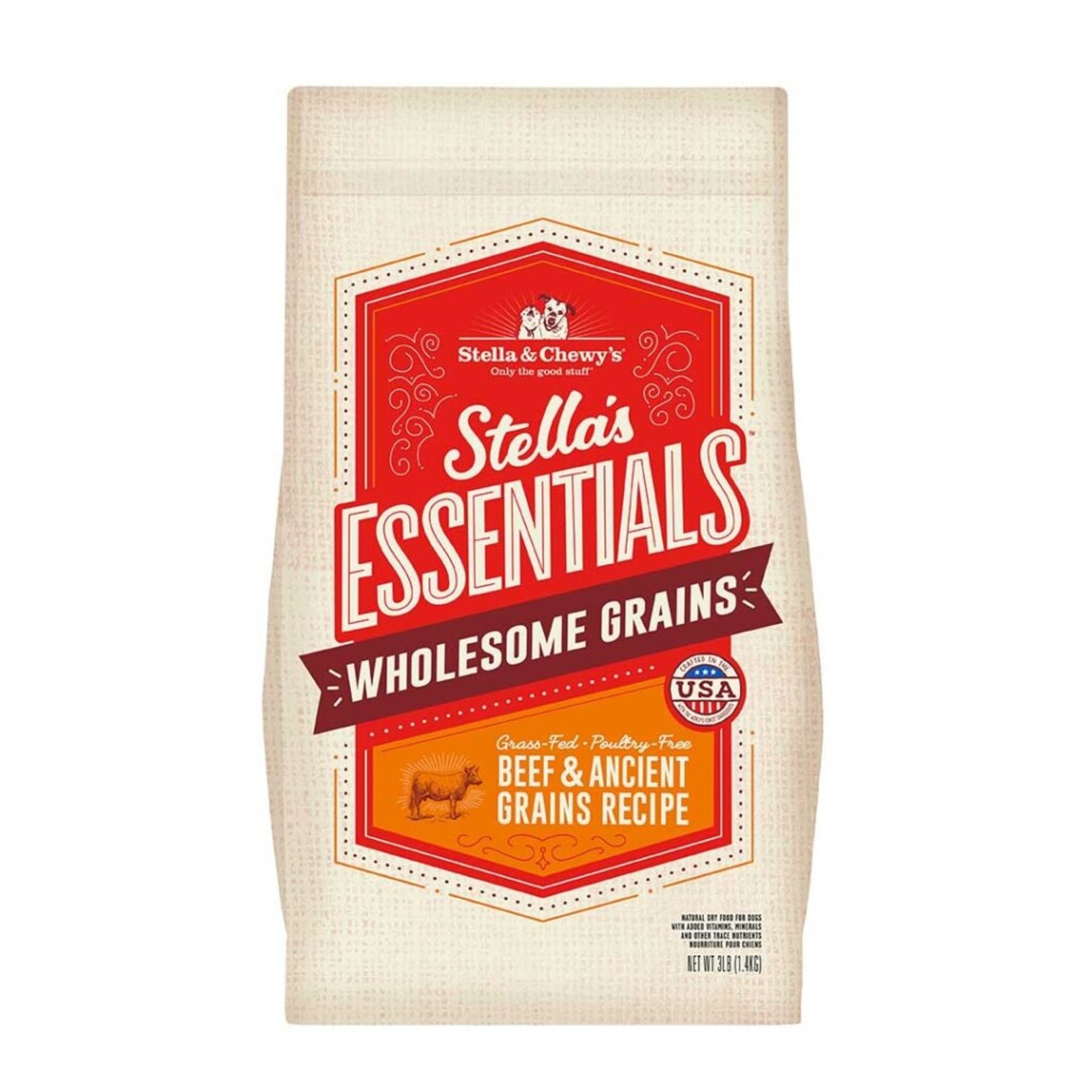 STELLA & CHEWY'S Stella & Chewy's Essentials Ancient Grains Beef