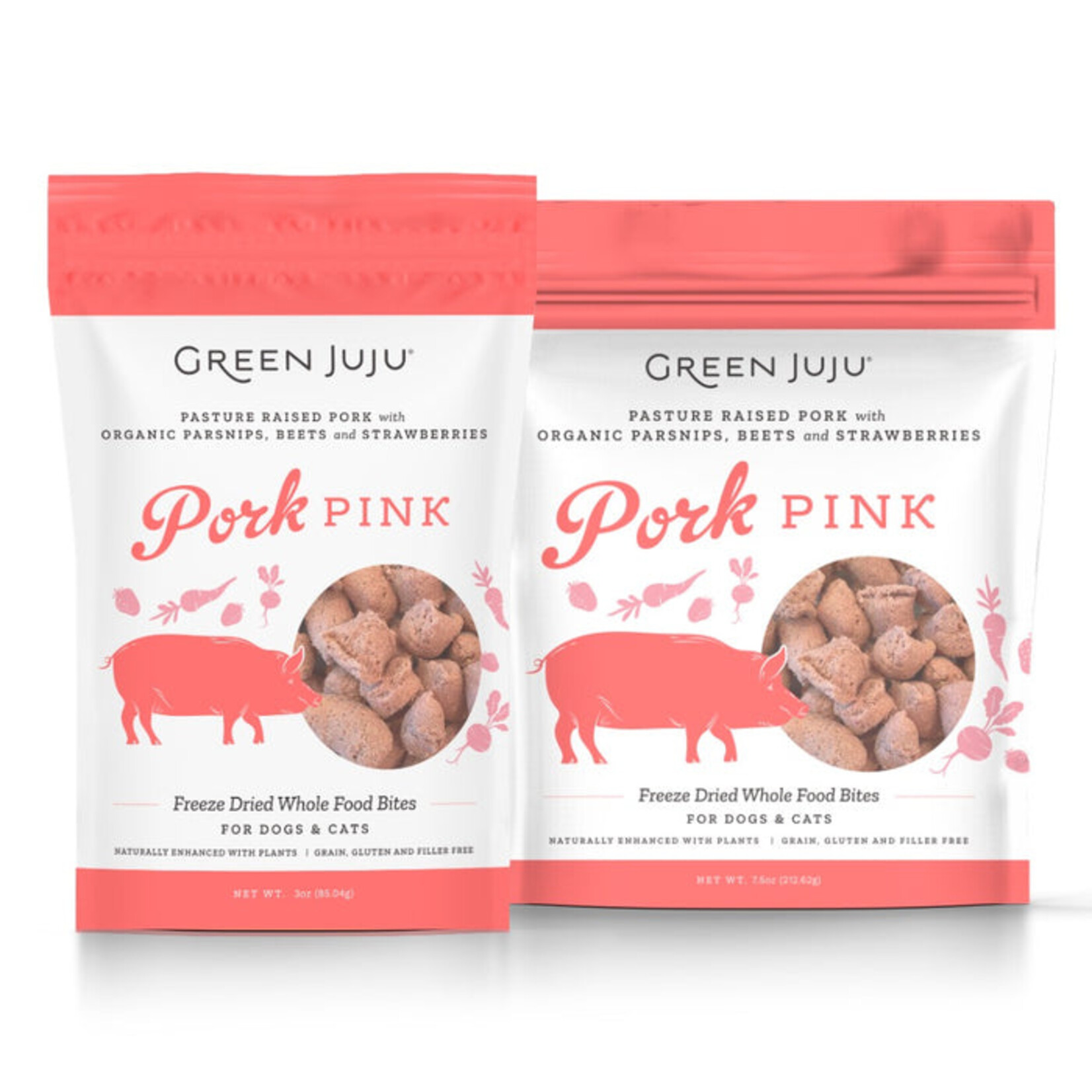 GREEN JUJU Green Juju Pork Pink Freeze-dried Bites