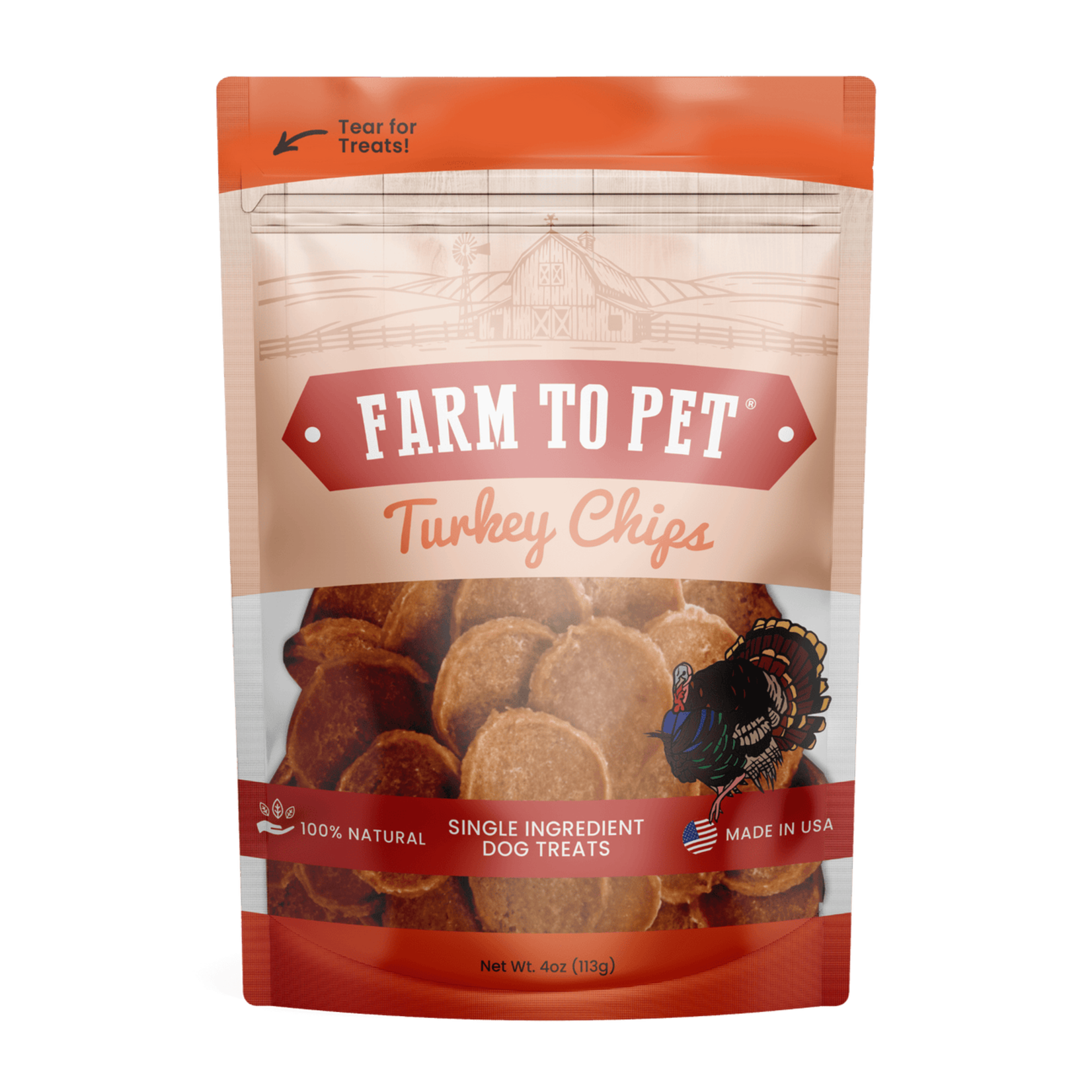 Farm To Pet Farm to Pet Turkey Chips