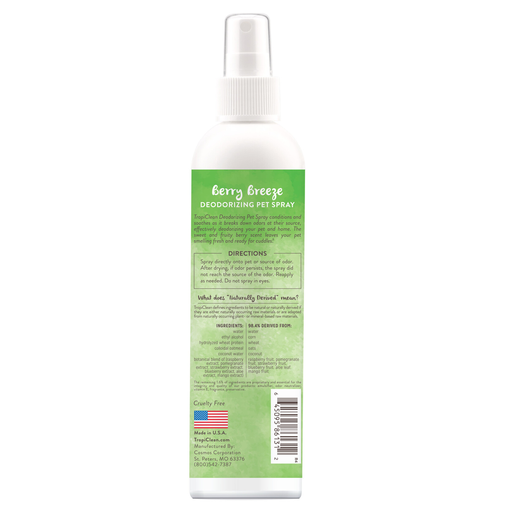 Tropiclean Deodorizing Pet Spray Leaps & Bones