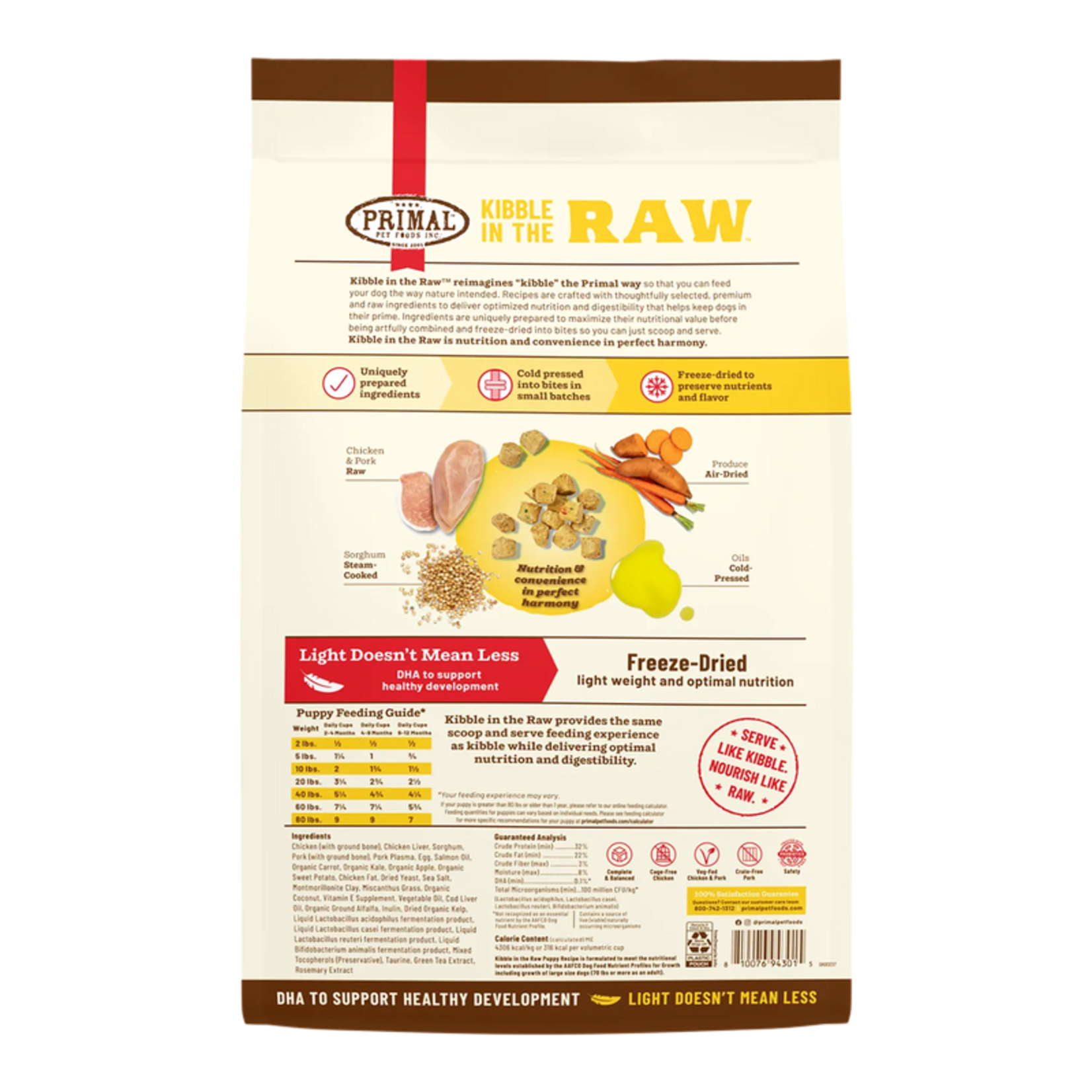PRIMAL Primal Kibble In the Raw Puppy