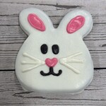 LEAPS & BONES Easter Bunny Face Biscuit