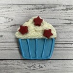 LEAPS & BONES Biscuit 4th of July American Pride Cupcake