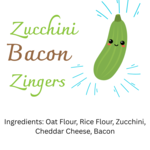 LEAPS & BONES Bulk L&B Zucchini Bacon Zingers
