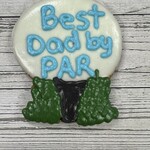 LEAPS & BONES Biscuit Fathers Day Best Dad by Par