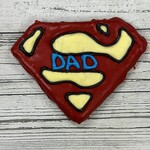 LEAPS & BONES Biscuit Fathers Day Super Dad