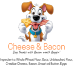LEAPS & BONES Cheese & Bacon Whole Wheat