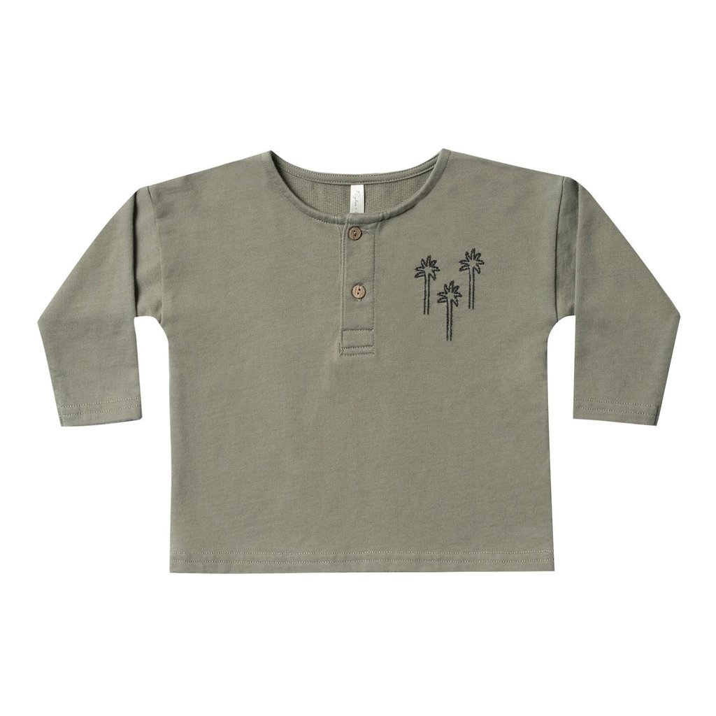 henley sweatshirt