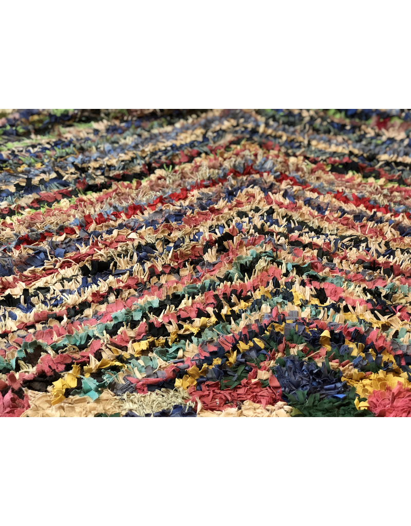 BOUCHEROUITE SCRAP RUG 6'5" X 4'8"