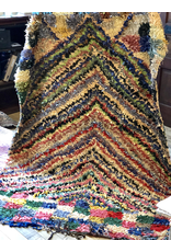 BOUCHEROUITE SCRAP RUG 6'5" X 4'8"
