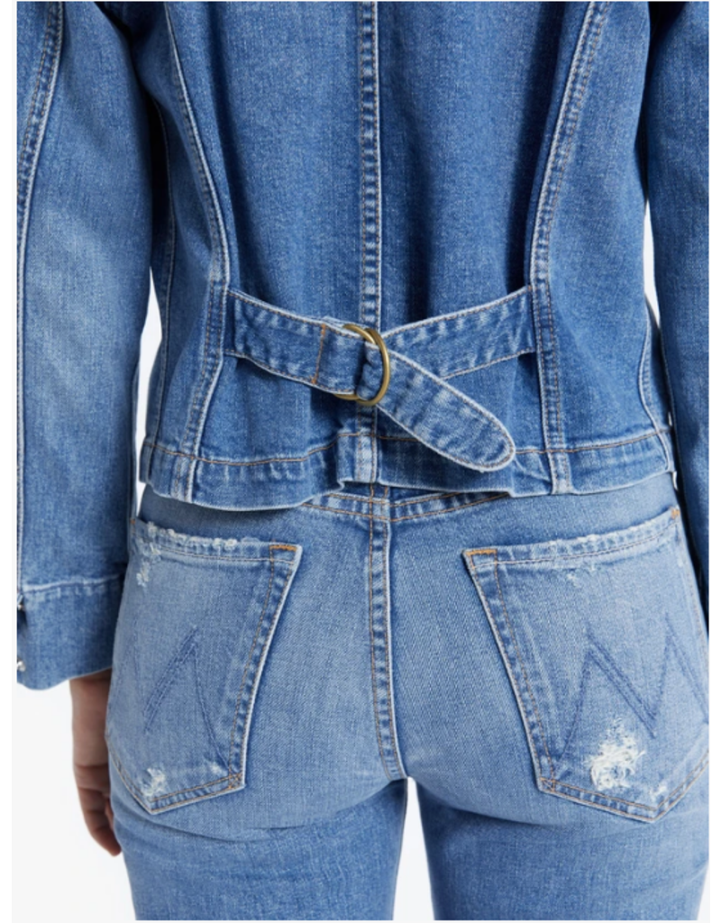 MOTHER DENIM THE CINCH BACK JACKET