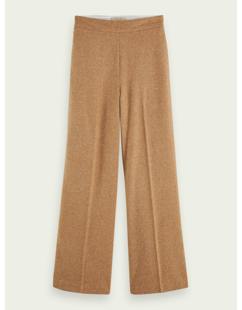 SCOTCH & SODA CLEAN WOOL WIDE LEG PANTS