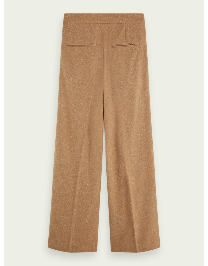 SCOTCH & SODA CLEAN WOOL WIDE LEG PANTS