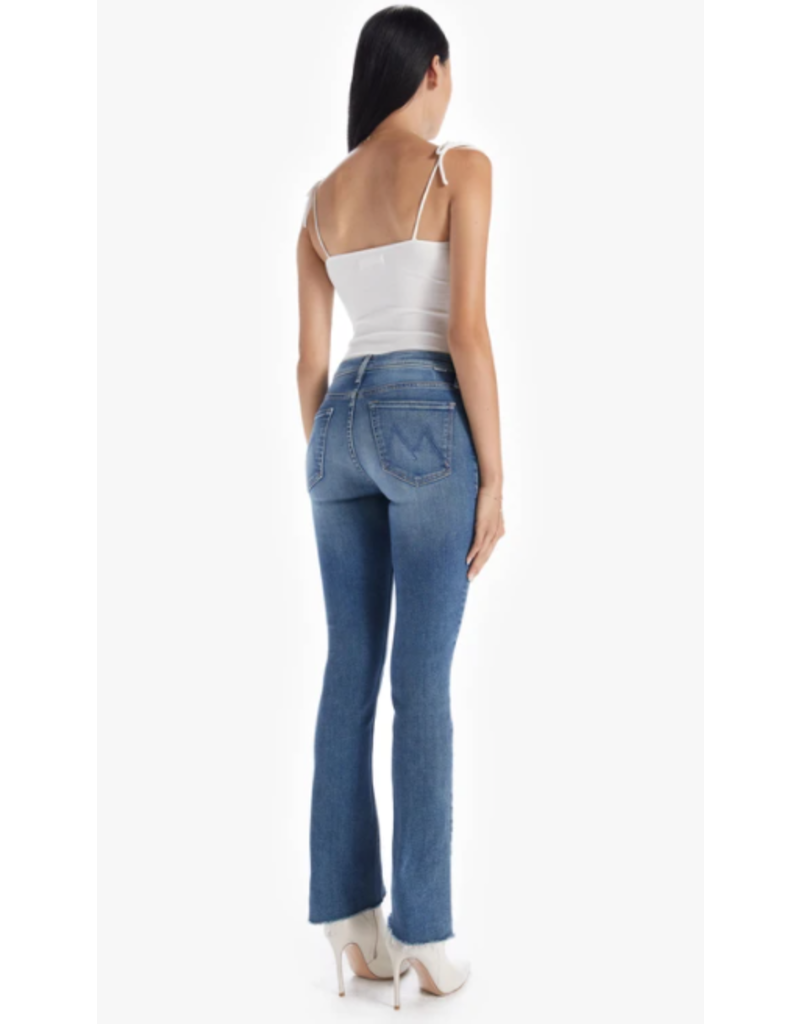 MOTHER DENIM THE RUNAWAY STEP FRAY