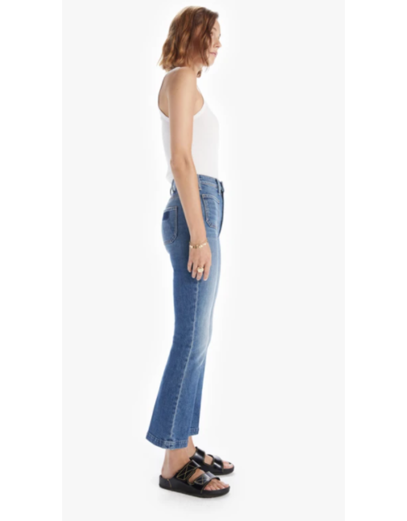 MOTHER DENIM THE HUSTLER PATCH POCKET FLOOD