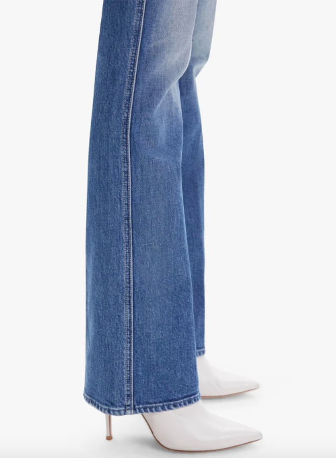 MOTHER The High-Waisted Smokin' Double Heel Jeans